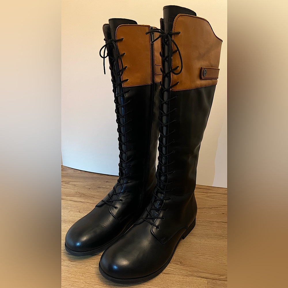 Authentic Birkenstock Longford Leather Boots